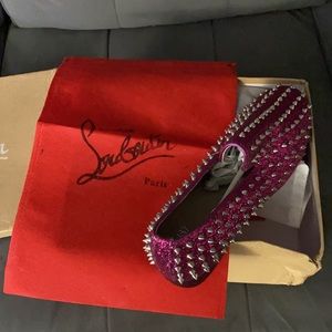 Christian Louboutin Spiked Loafers